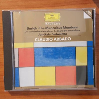 Claudio ABBADO bartok the miraculous mandarin EX/VG+ (CD Album, Klassik, DG)