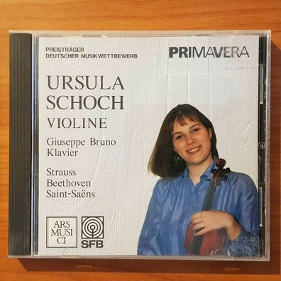 URSULA SCHOCH strauss beethoven saint-saens EX/EX (CD Album, Klassik, Primavera)