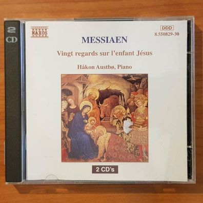 HAKON AUSTBO messiaen vingt regards sur l'enfant jesus EX/EX (2CD, Klassik)