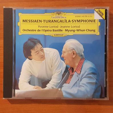 YVONNE & JEANNE LORIOD messiaen turangalila-symphonie NM/EX (CD Album, Klassik)