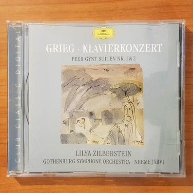 LILYA Zilberstein grieg klavierkonzert EX/VG+ (CD Album, Klassik, DG)