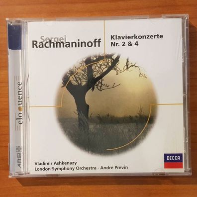 Vladimir Ashkenazy rachmaninoff klavierkonzerte 2&4 EX/EX (CD Album, Klassik)