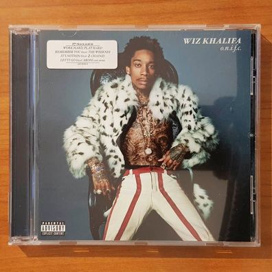 WIZ Khalifa o.n.i.f.c. EX/EX (CD Album, HipHop, Rostrum)