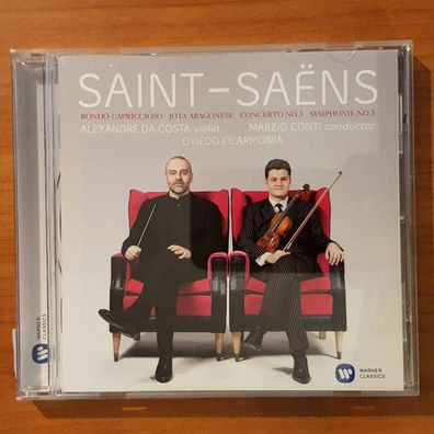 Alexandre DA COSTA saint-saens violin concerto EX/EX (CD Album, Klassik)