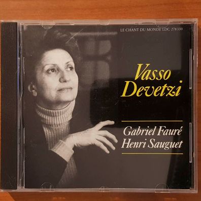 VASSP Devetzi garbriel faure / henri sauguet EX/VG+ (CD Album, Klassik)