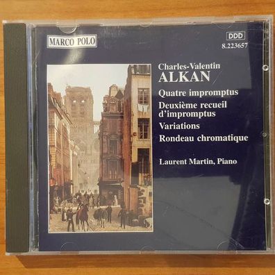 Laurent MARTIN charles-valentin alkan quartre EX/VG+ (CD Album, Klassik)