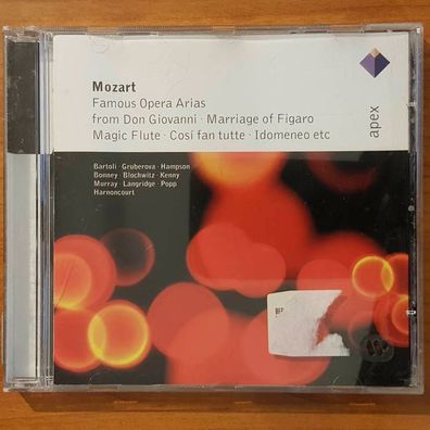 Various mozart berühmte opern arien VG+/EX (CD Album, Klassik, Apex)