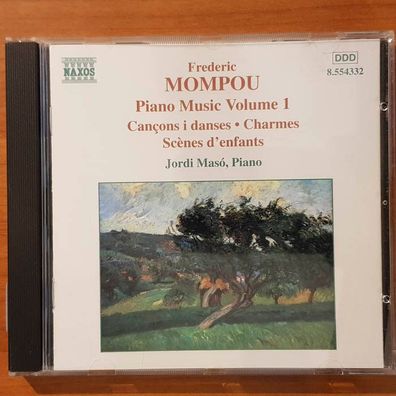 JORDI MASO mompou piano music 1 NM/VG+ (CD Album, Klassik, Naxos)