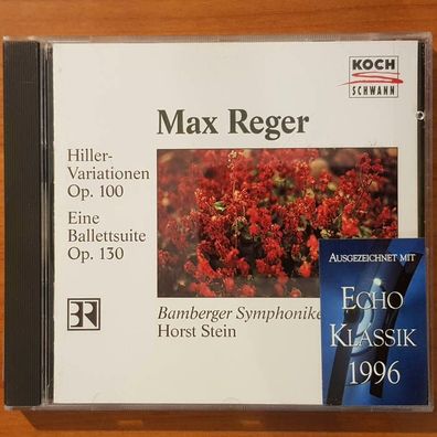 HORST STEIN max reger hiller variationen 100 EX/VG+ (CD Album, Klassik)