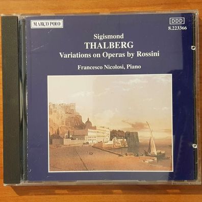 Francesco Nicolosi sigismond thalberg variations rossini EX/VG+ (CD Album)