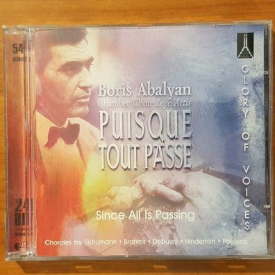 BORIS Abalyan puisque tout passe VG+/VG+ (CD Album, Klassik, HDC)