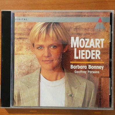 Barbara BONNEY mozart lieder EX/EX (CD Album, Klassik, Teldec)