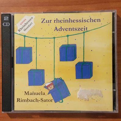 Manuela Rimbach-sator zur rheinhessischen adventszeit EX/EX (2CD, Literatur)