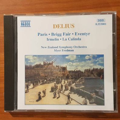 MYER Fredman delius paris, brigg fair, eventyr NM/VG+ (CD Album, Klassik, Naxos)