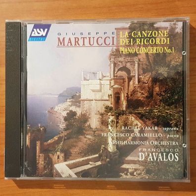 Francesco D'AVALOS martucci le canczone die ricordi NM/EX (CD Album, Klassik)