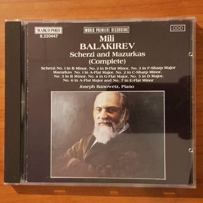 JOSEPH Banowetz mili balakirev scherzi and mazurkas EX/VG+ (CD Album, Klassik)