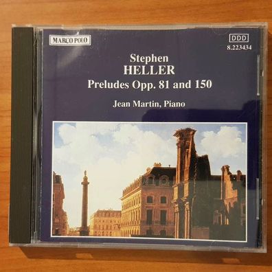 JEAN MARTIN stephen heller preludes 81 150 NM/VG+ (CD Album, Klassik)
