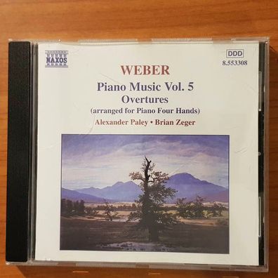 Alexander PALEY / BRIAN ZEGGER weber piano 5 VG+/VG+ (CD Album, Klassik, Naxos)
