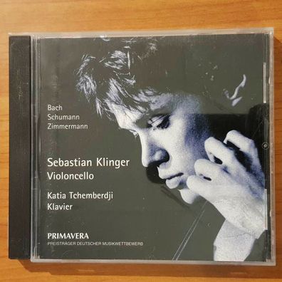 Sebastian Klinger bach schumann zimmermann VG/VG+ (CD Album, Klassik)
