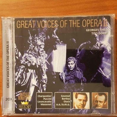 Georges THILL / TITO GOBBI great voices of the opera ii EX/EX (2CD, Klassik)