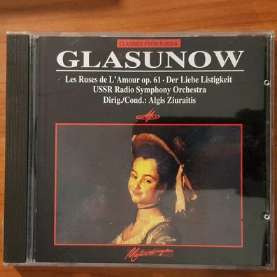 Alexander Glasunov der liebe listigkeit Germany NM/EX (CD Album, Klassik)