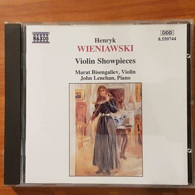 MARAT Bisengaliev wieniawski violin showpieces EX/VG+ (CD Album, Klassik, Naxos)