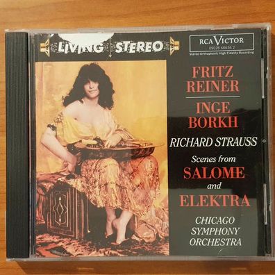 REINER / BORKH strauss scenes from salome elektra EX/VG (CD Album, Klassik)