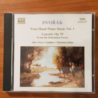 Matthies / KÖHN dvorak four-hand piano music 1 EX/VG+ (CD Album, Klassik, Naxos)
