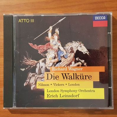 ERICH Leinsdorf wagner walküre atto iii VG+/VG+ (CD Album, Klassik, Decca)