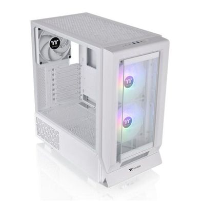 Thermaltake Geh Thermaltake Ceres 350 MX Midi Tower "ARGB Snow" White retail