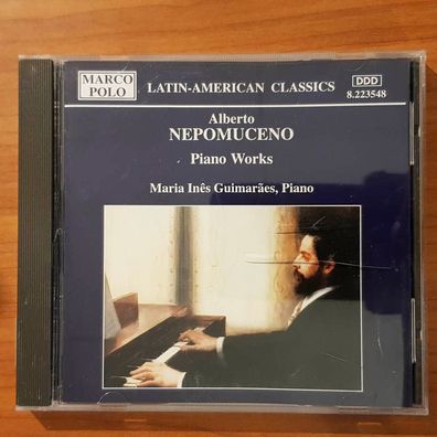 MARIE INES Guimaraes alberto nepomuceno piano works NM/VG+ (CD Album, Klassik)