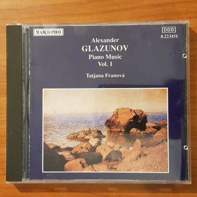 Tatjana Franova alexander glazunov piano music 1 EX/VG+ (CD Album, Klassik)