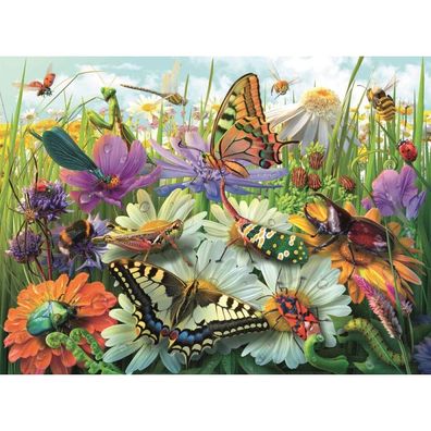 Ravensburger Kinderpuzzle - Wunderwelt der Insekten (100 Teile)