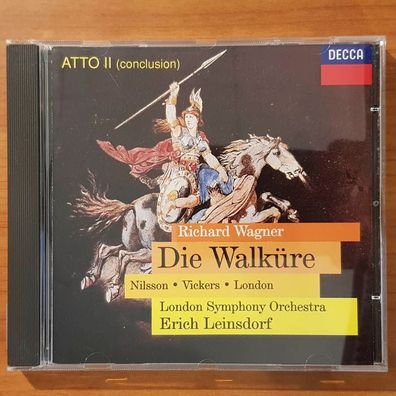ERICH Leinsdorf wagner die walküre atto ii VG/VG+ (CD Album, Klassik, Decca)
