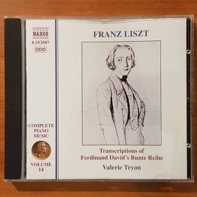 Valerie TYRON franz liszt transcription f. david EX/VG+ (CD Album, Klassik)