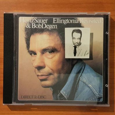 HEINZ SAUER & BOB DEGEN ellingtonia revisited! EX/EX (CD Album, Jazz)