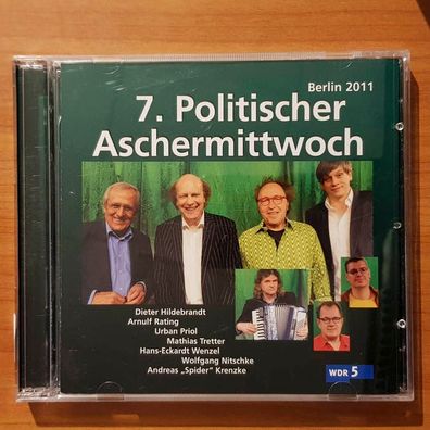 Various 7. politischer aschermittwoch berlin 2011 EX/EX (2CD, Literatur)