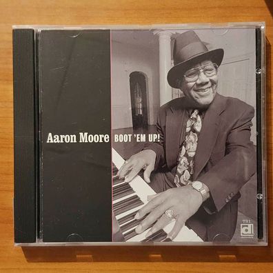 AARON MOORE boot' em up NM/EX (CD Album, Blues, Delmark)