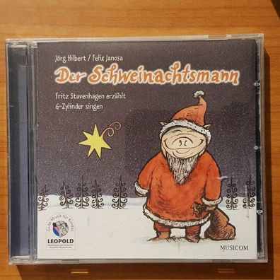 JÖRG Hilbert / FELIX JANOSA der schweinachtsmann NM/EX (CD Album, Literatur)