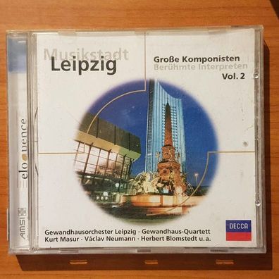 Various musikstadt leipzig große komponisten vol 2 EX/VG+ (CD Album, Klassik)