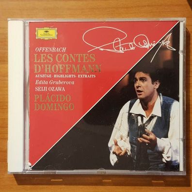 Placido Domingo offenbach contes hoffmann highlights FULL SILVER PMDC EX/VG