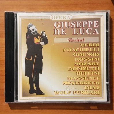 Giuseppe DE LUCA recital EX/VG+ (CD Album, Klassik, Opera)