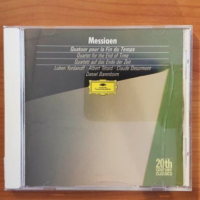 DANIEL Barenboim messiaen - quatour pour la fin du temps FULL SILVER WGER VG+/EX
