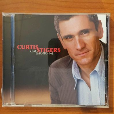 CURTIS Stigers real emotional VG+/VG+ (CD Album, Jazz, Concord)