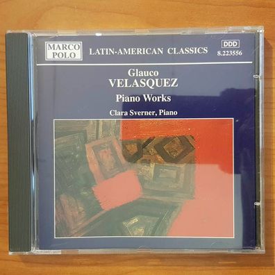 CLARA Sverner clauco velasquez piano works EX/VG+ (CD Album, Klassik)