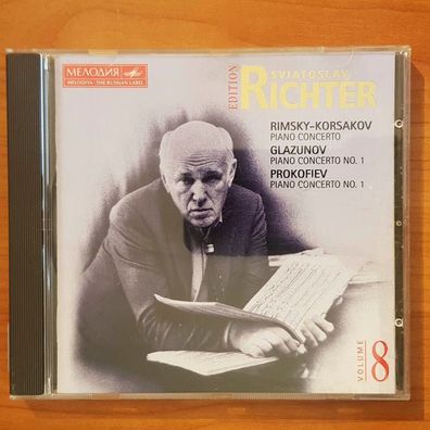 Svatislav Richter edition 8 rimsky-korsakov EX/VG+ (CD Album, Klassik, Melodiya)