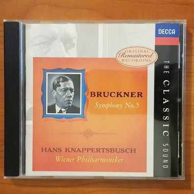 HANS Knappertsbusch bruckner symphony 5 FULL SILVER PMDC Germany EX/VG