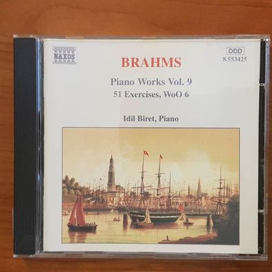 IDIL BIRET brahms piano works vol. 9 EX/VG+ (CD Album, Klassik, Naxos)