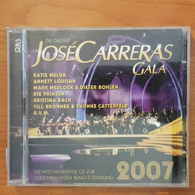 Various jose carreras gala 2007 EX/VG+ (2CD, Pop, Sony BMG)