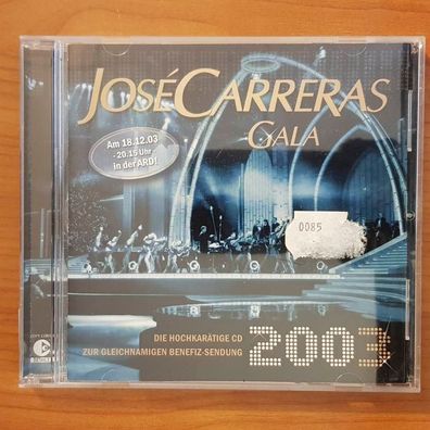 Various jose carreras gala 2003 VG+/VG+ (CD Album, Pop, BMG)